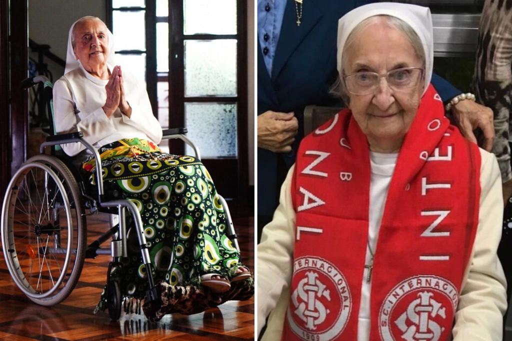 World’s oldest person, soccer-loving Brazilian nun, dies at 116