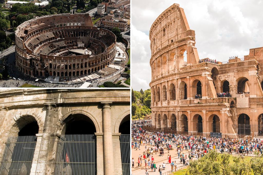 Screaming US tourist impaled on Rome’s Colosseum railing while possibly seeking selfie