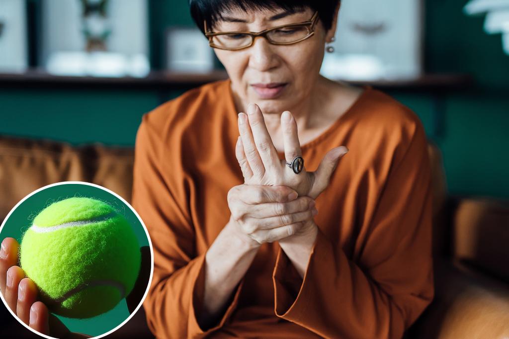 Simple tennis ball test can tell how well you’re aging