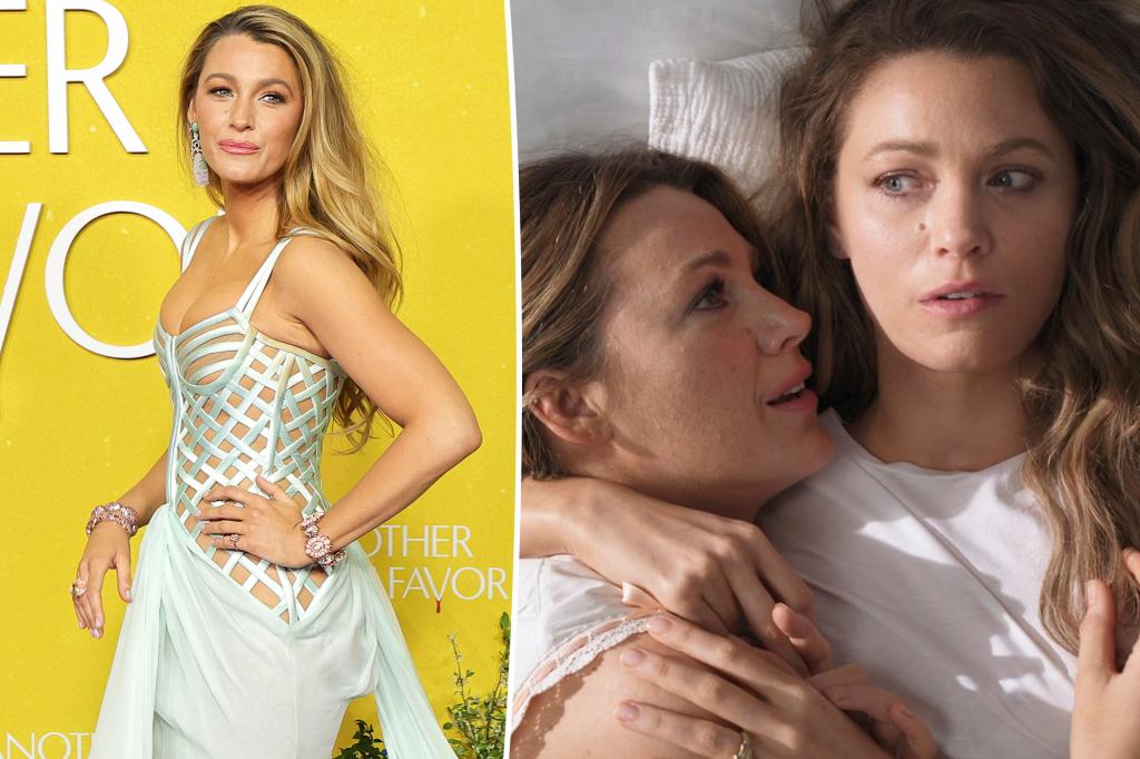 Blake Lively slammed over ‘Another Simple Favor’ incest scenes — with herself
