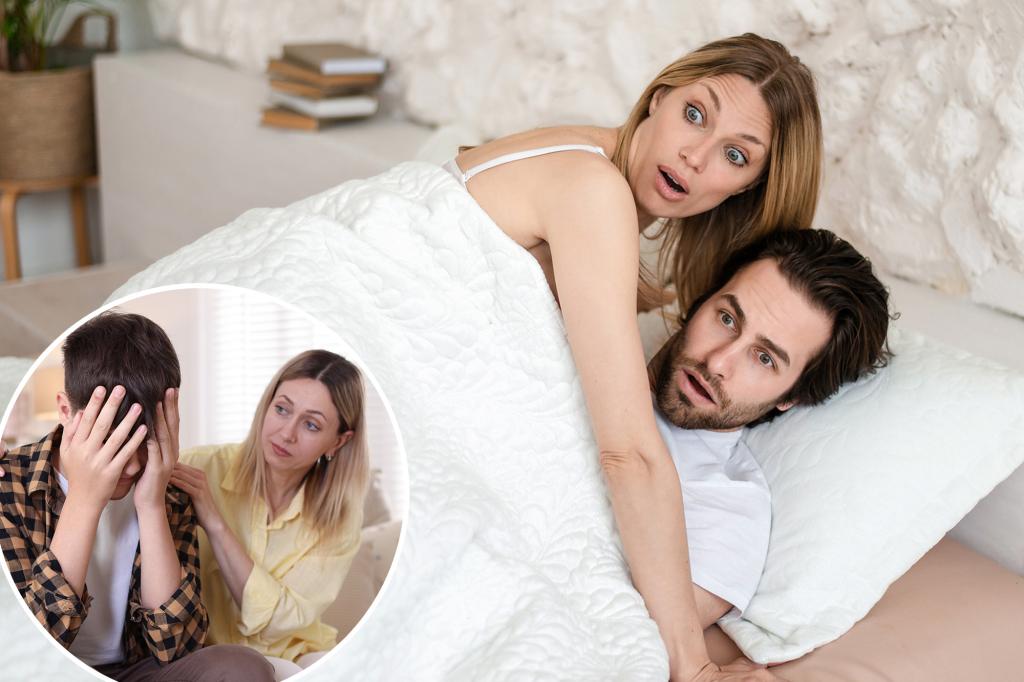 What to do if your kid catches you having sex