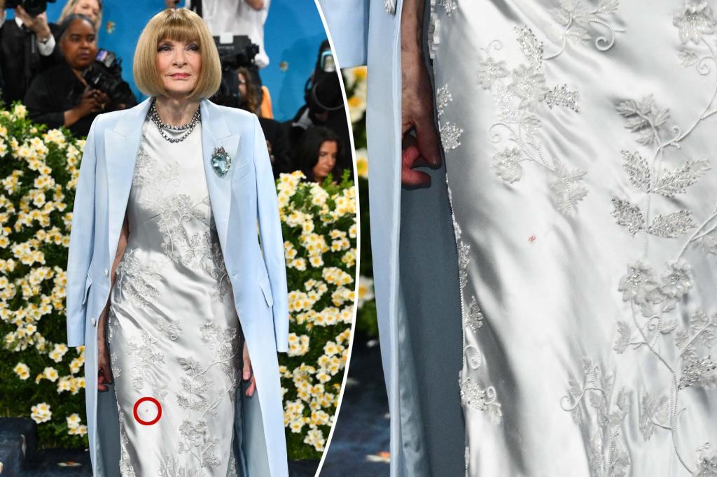 Anna Wintour’s Met Gala ‘stain’ mystery