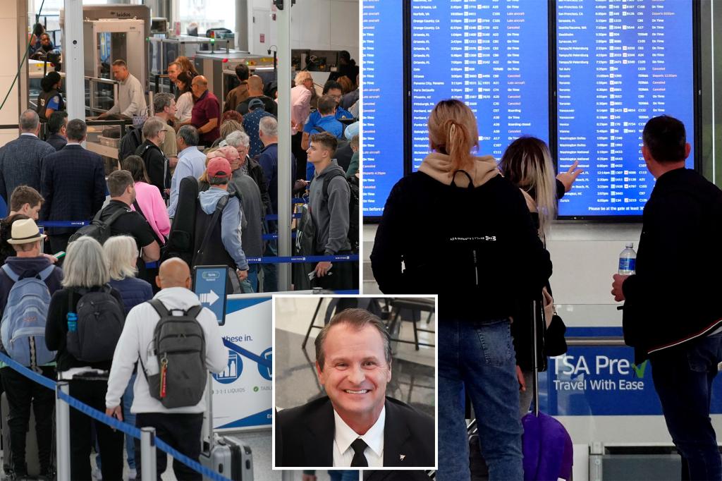 Newark airport is a volcano ‘waiting to erupt’ due to shortages, pilot