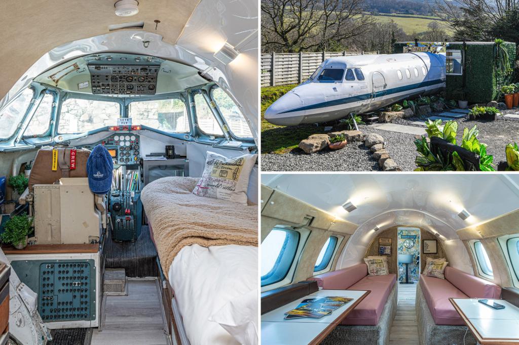 I spent 0K to convert a decrepit old plane into an Airbnb
