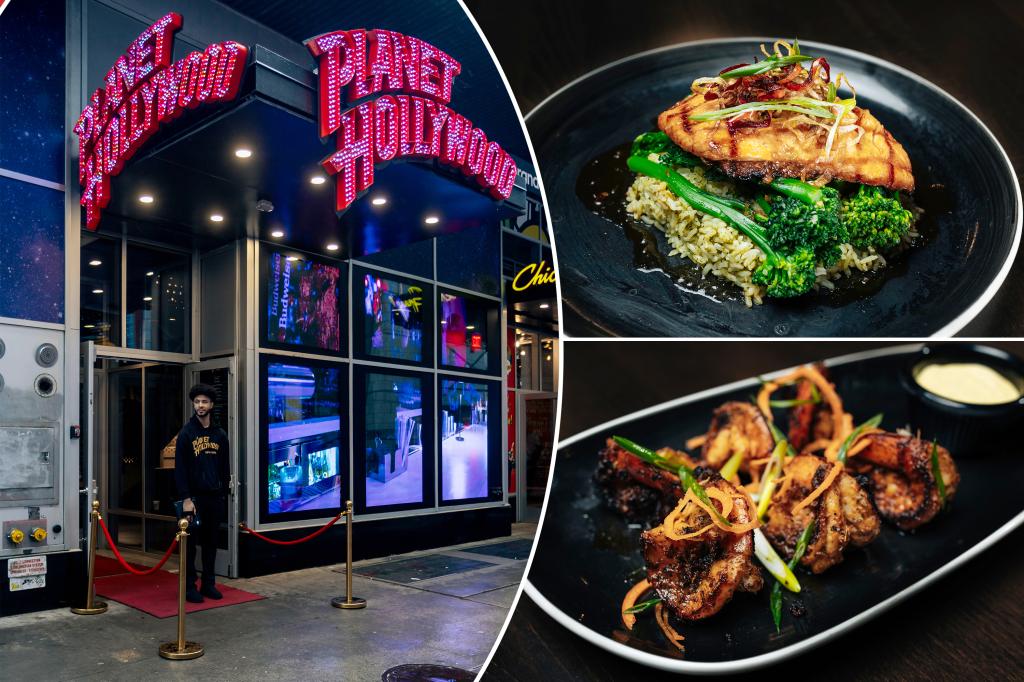 NYC’s new Planet Hollywood restaurant has shockingly good food
