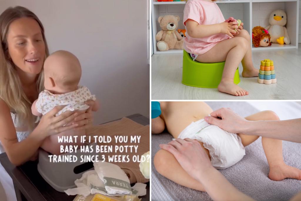 Mommy influencer says potty training is “easier than you think”