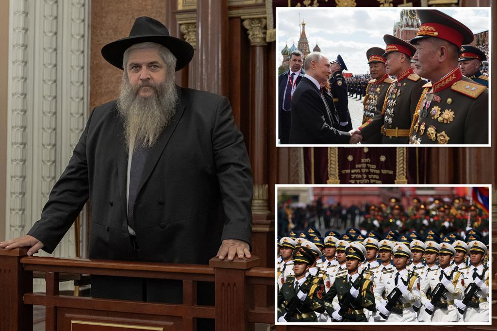 Ukraine’s chief rabbi warns of new ‘axis of evil’ as Moscow celebrates anniversary of WWII’s end in Europe with US adversaries