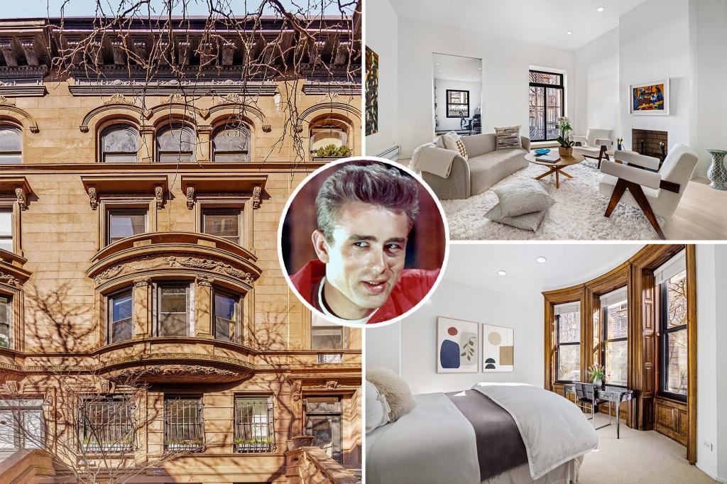 James Dean’s former NYC home lists for .25M