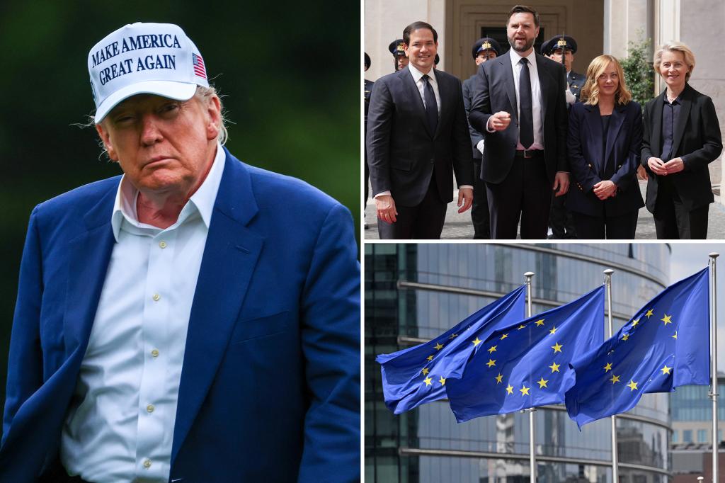 EU struggling find trade deal to satisfy Trump despite reprieve from 50% tariffs