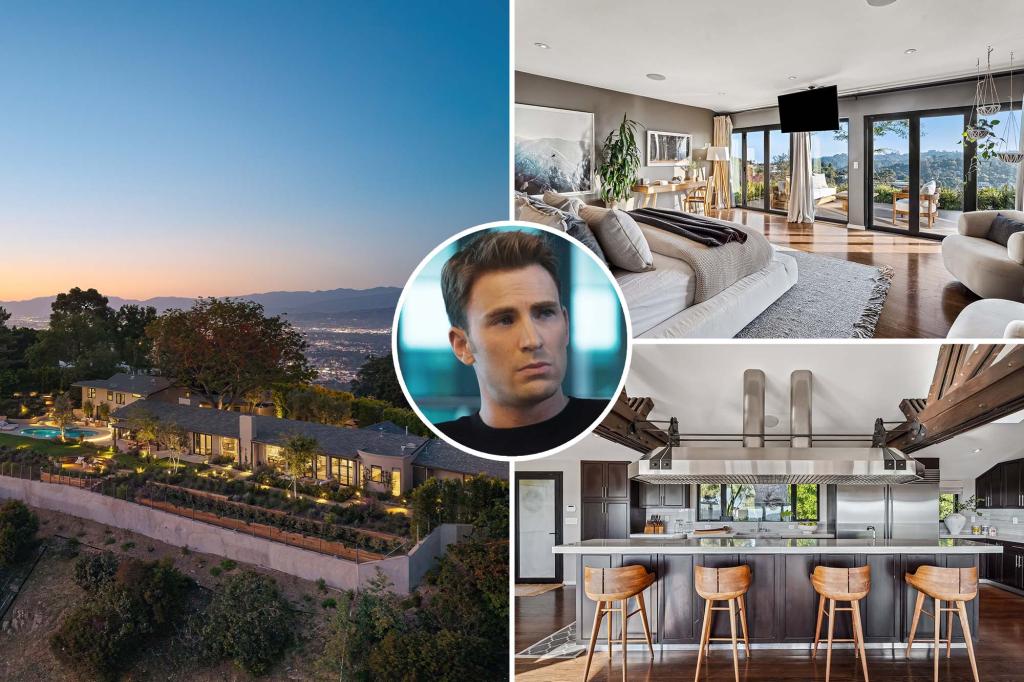 Chris Evans asks .99M for his LA home