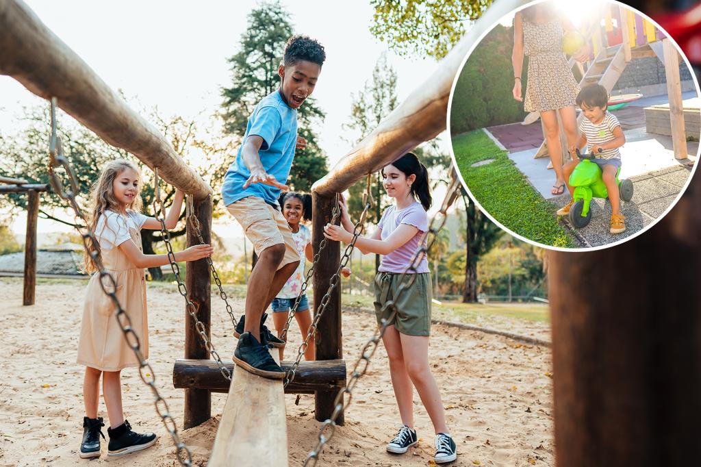 Mom sparks debate over refusing to play at the playground