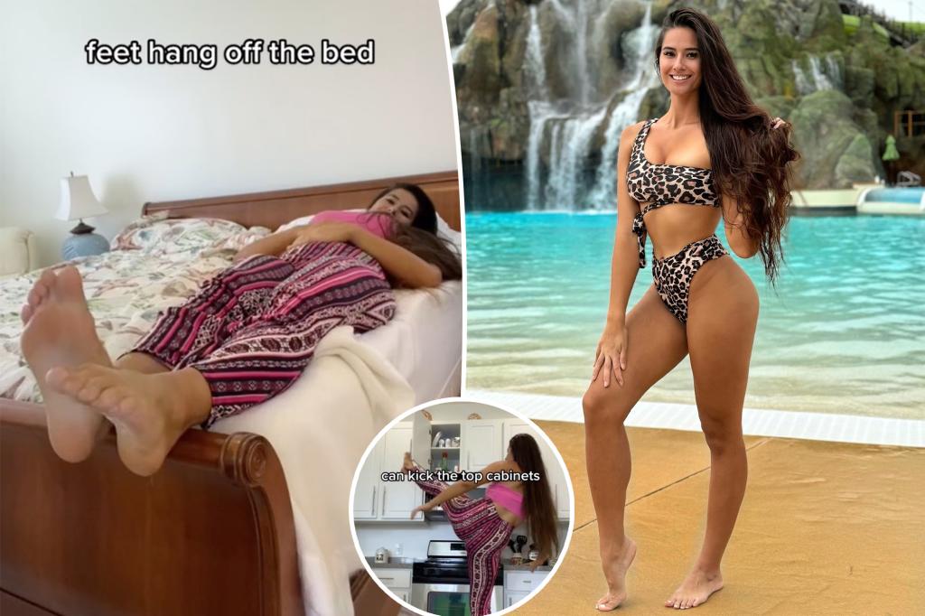 OnlyFans model spends K on her long legs