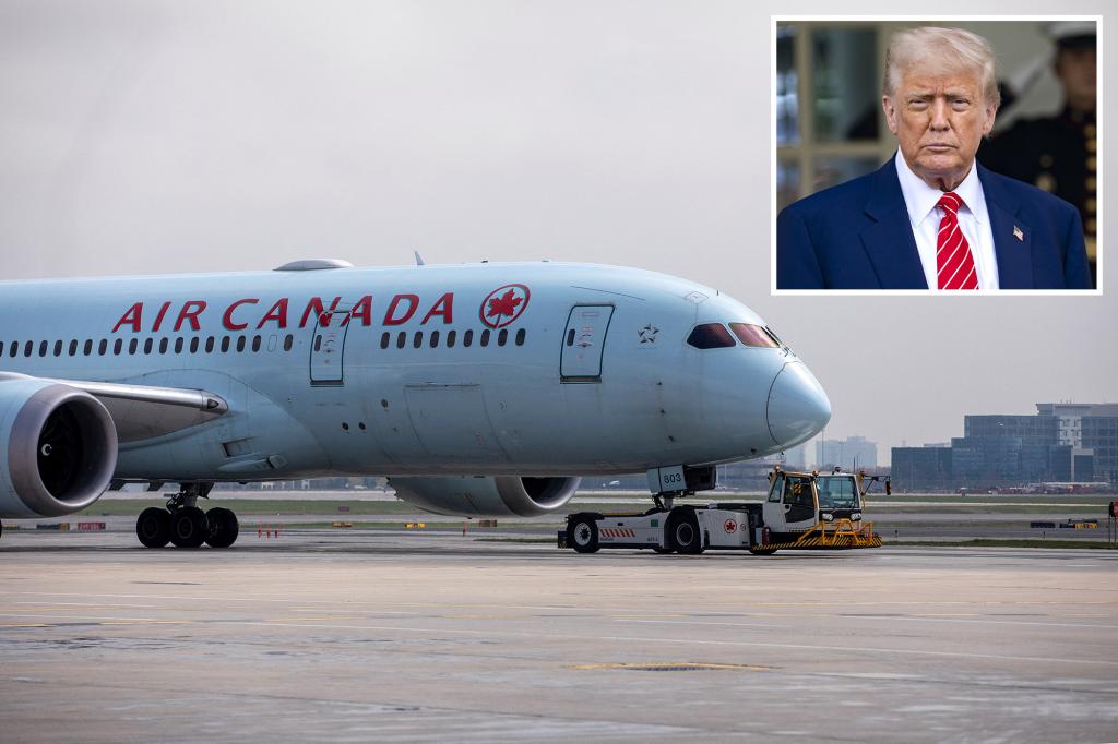 Air Canada bookings drop as tourism to US plunges over Trump feud — and NYC feels sting