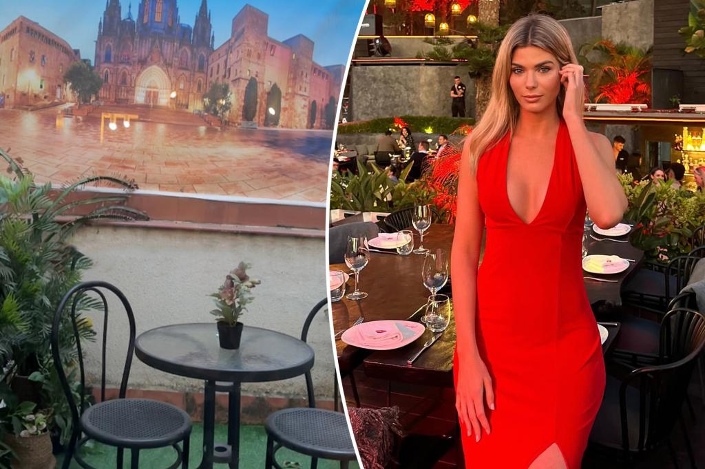 Airbnb guest stunned by fake view outside vacation rental