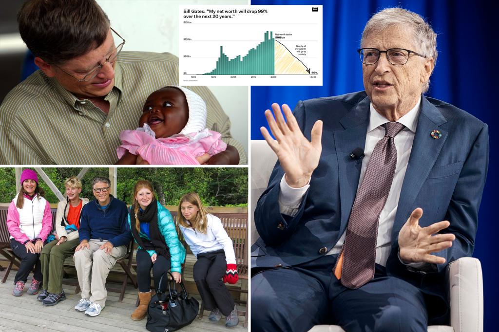 Bill Gates plans to give away ‘virtually all’ of nearly 0B fortune