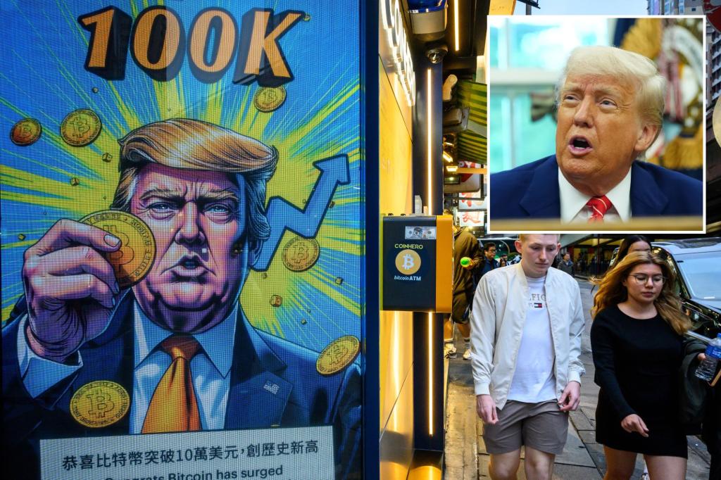 Bitcoin tops 0K for first time since February after Trump trade deal with UK
