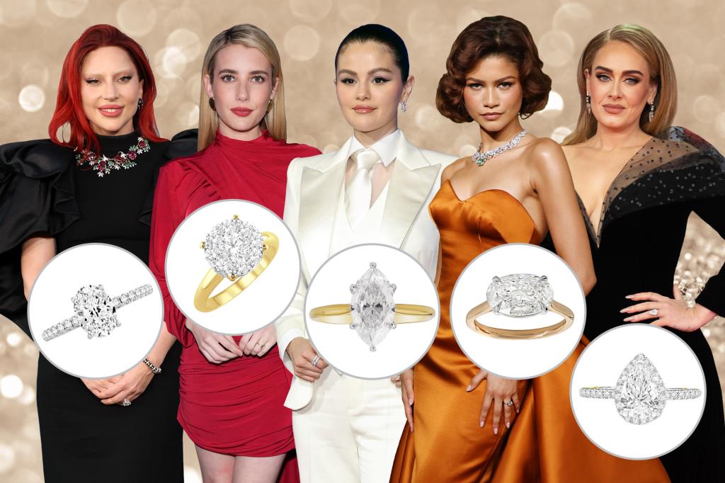 The best celeb engagement rings of 2025