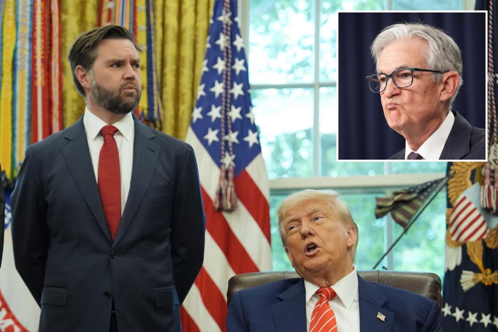 Trump blasts Fed Chair Jerome Powell again for not cutting rates