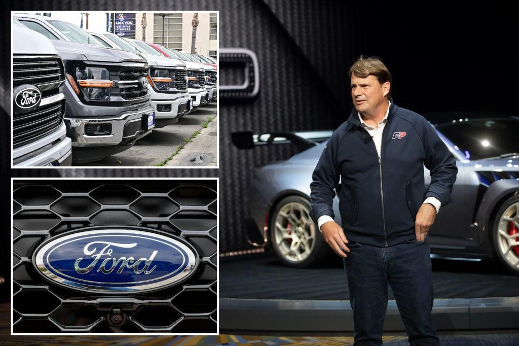 Ford warns of .5B hit from Trump tariffs, suspends annual forecast