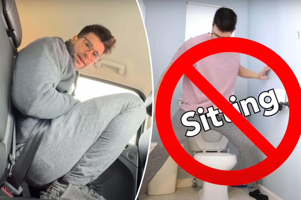 YouTuber didn’t sit down for 5 days — how his body changed