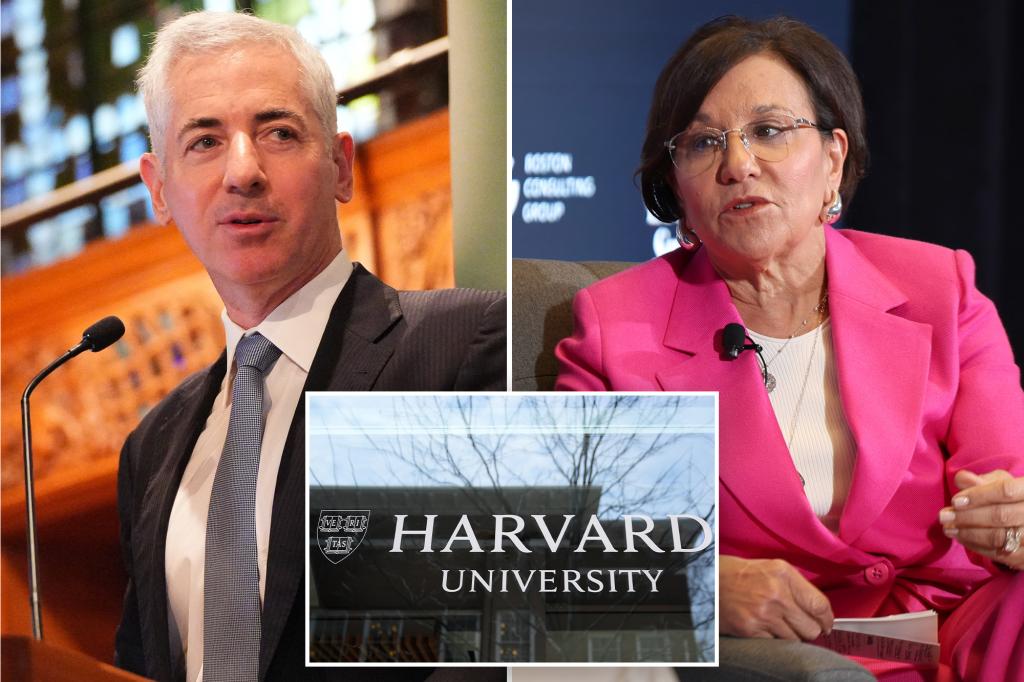 Bill Ackman demands Harvard fire ex-Obama official Penny Pritzker
