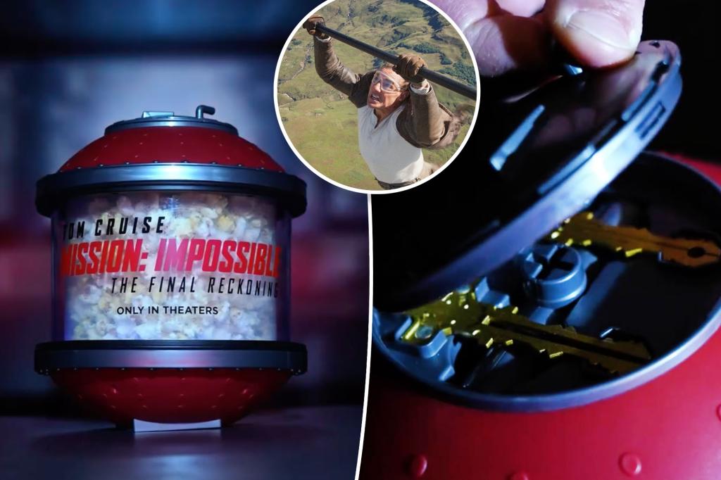 ‘Mission: Impossible The Final Reckoning’ popcorn bucket revealed