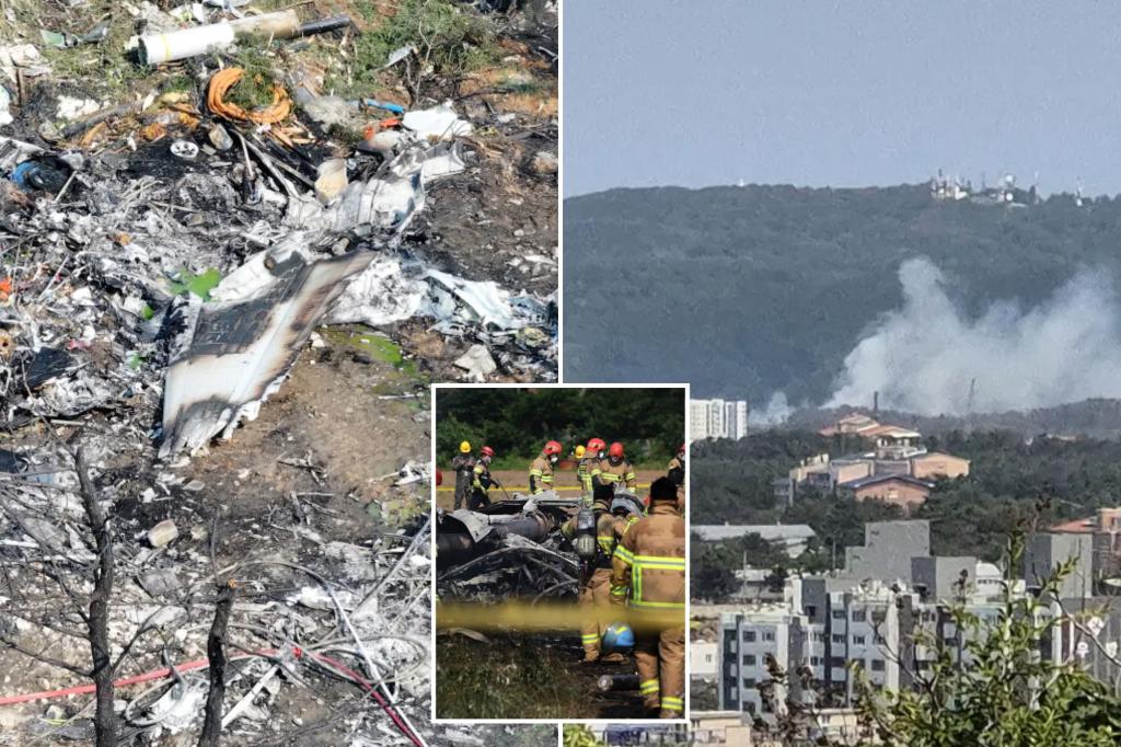 South Korean navy patrol plane crashes in country’s south, killing at least 2