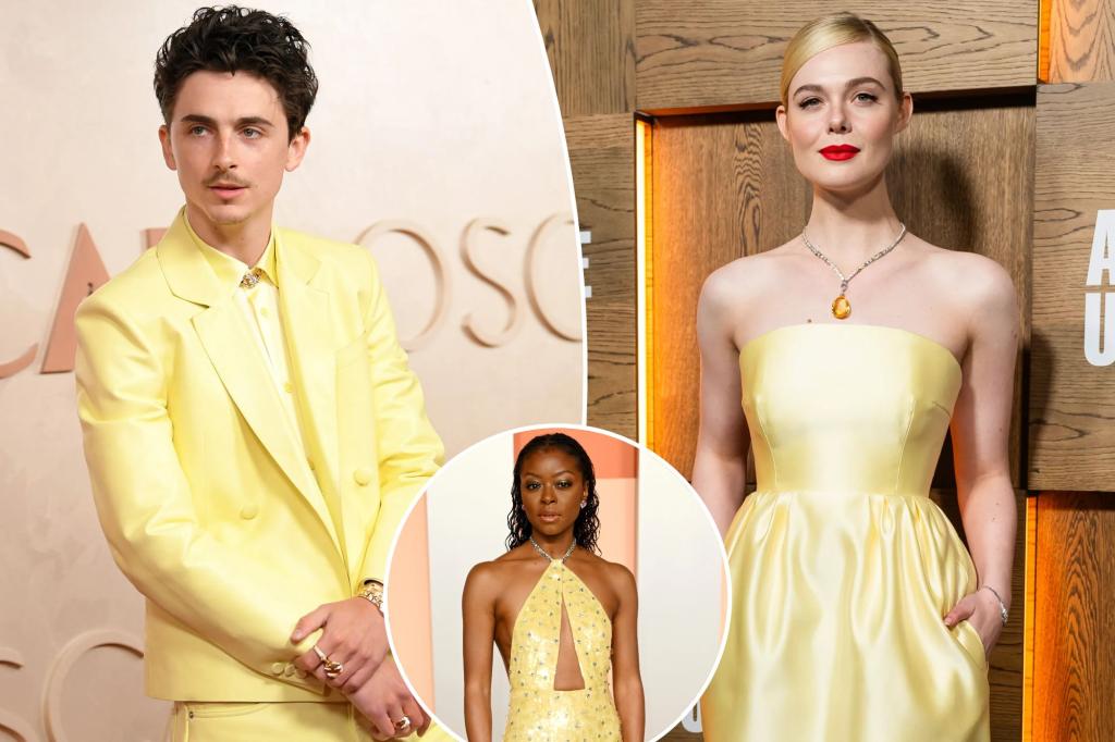 ‘Butter Yellow’ is Hollywood’s hottest hue —Timothée Chalamet, Lisa