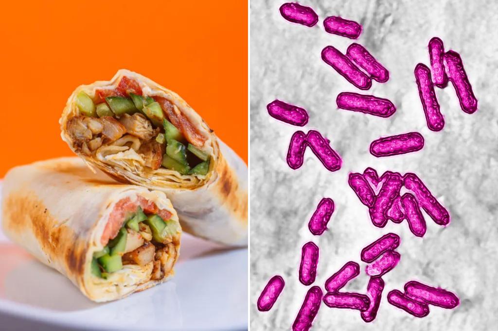 Public health alert issued for chicken and bacon ranch wraps over listeria concerns