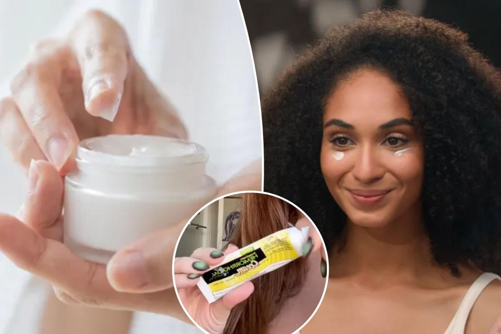 Hemorrhoid cream eye hack, experts warn of dangers