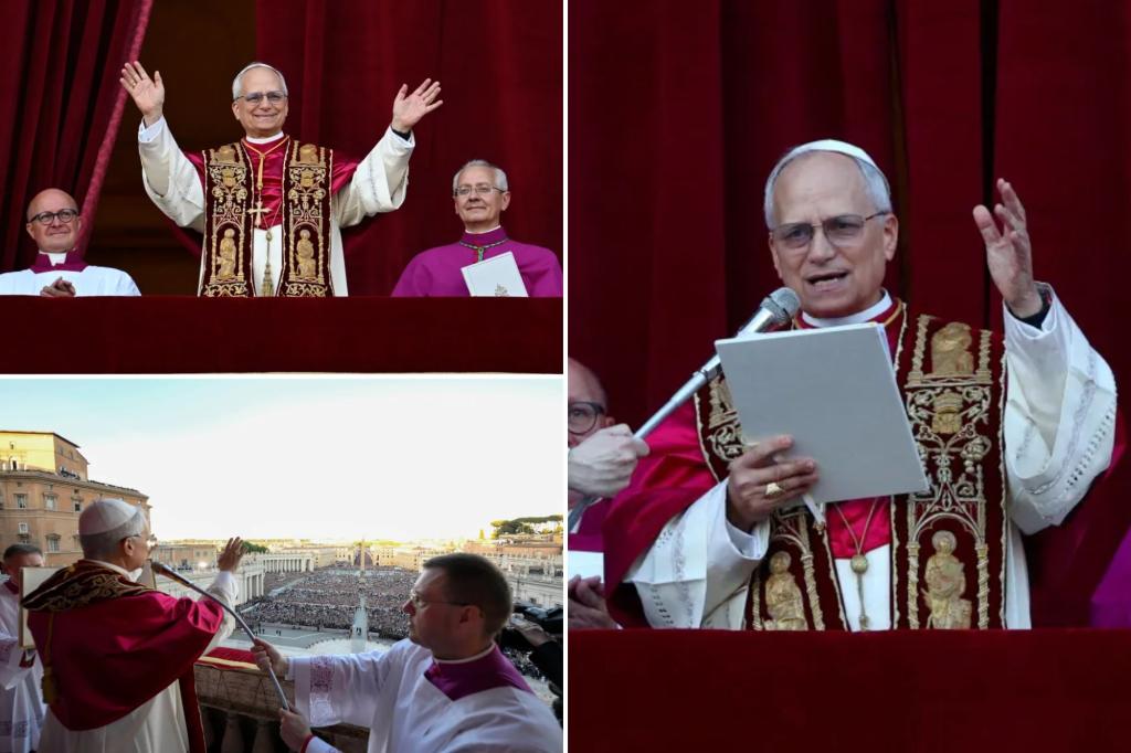 Read Robert Prevost’s first speech as Pope Leo XIV from the Vatican balcony