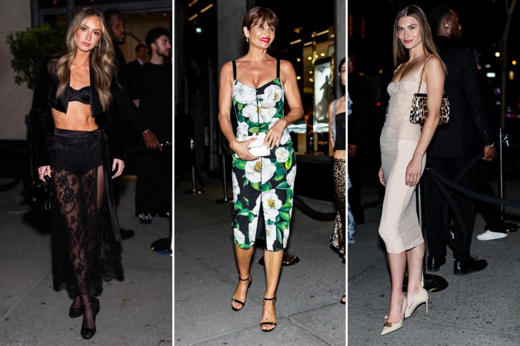 Dolce & Gabbana celebrates new Madison Ave. store with celebrity party