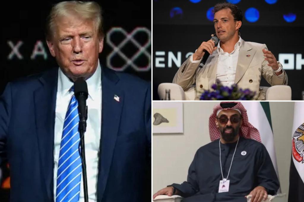 UAE-backed firm to use Trump family crypto to buy B stake in Binance