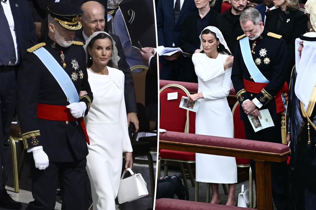 Only certain women wore white to Pope Leo XIV’s inauguration