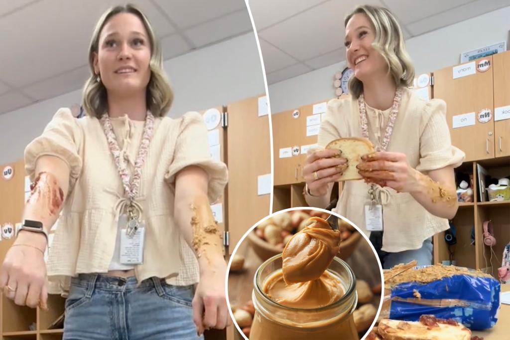 Teacher uses food to teach students a writing lesson