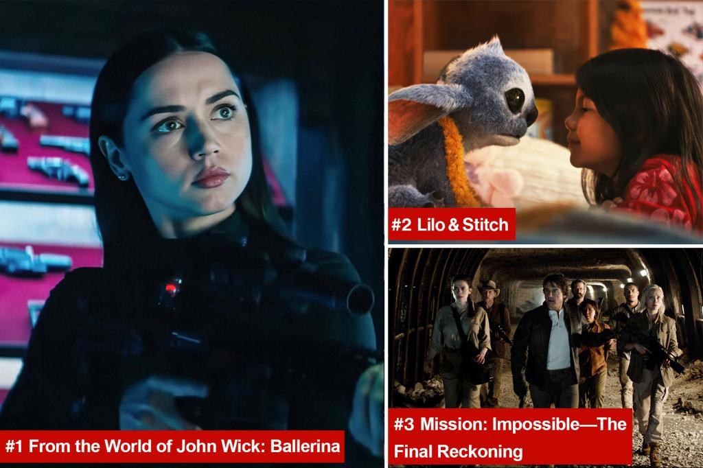 ‘From the World of John Wick: Ballerina’ tops box office