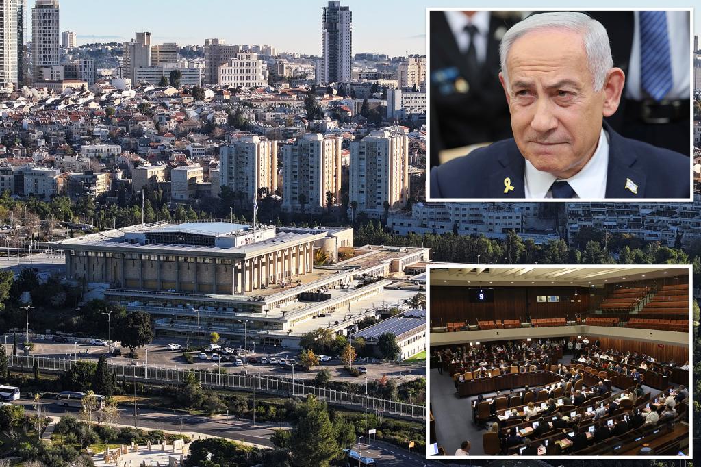 Israel’s Benjamin Netanyahu faces first vote to dissolve Knesset