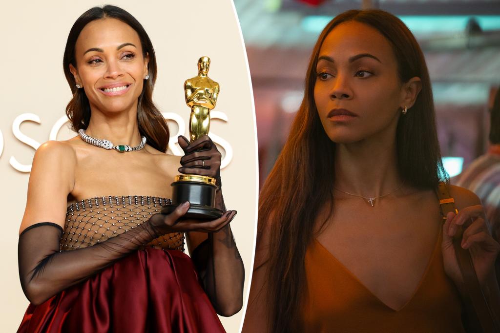 Zoe Saldaña says her ‘Emilia Pérez’ Oscar is ‘trans’