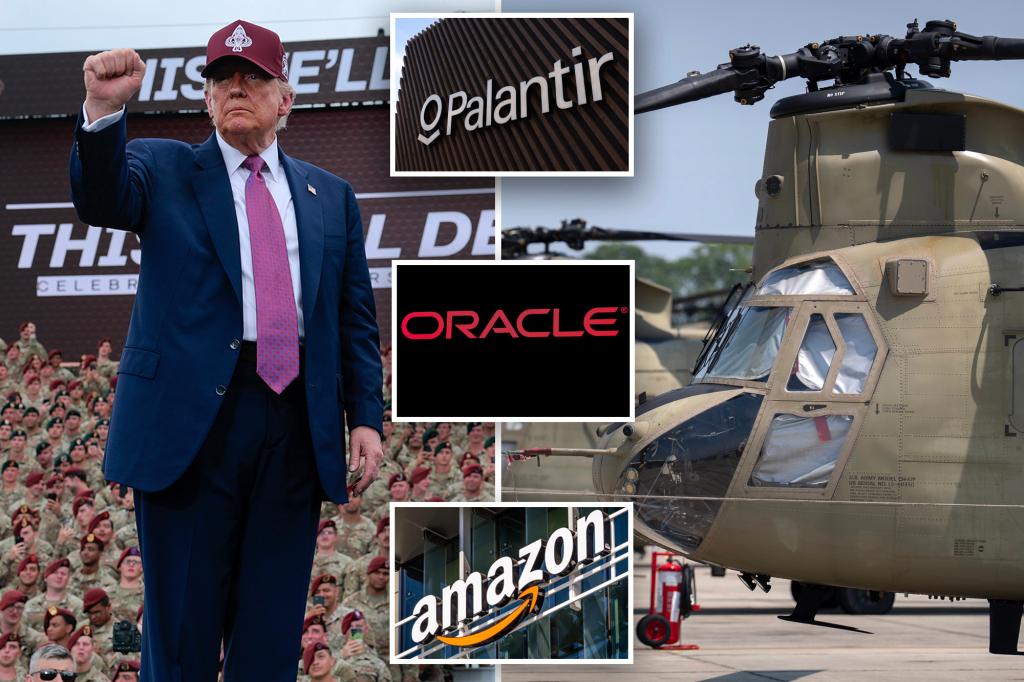 Oracle, Amazon, Lockheed Martin quietly funding Trump’s military parade