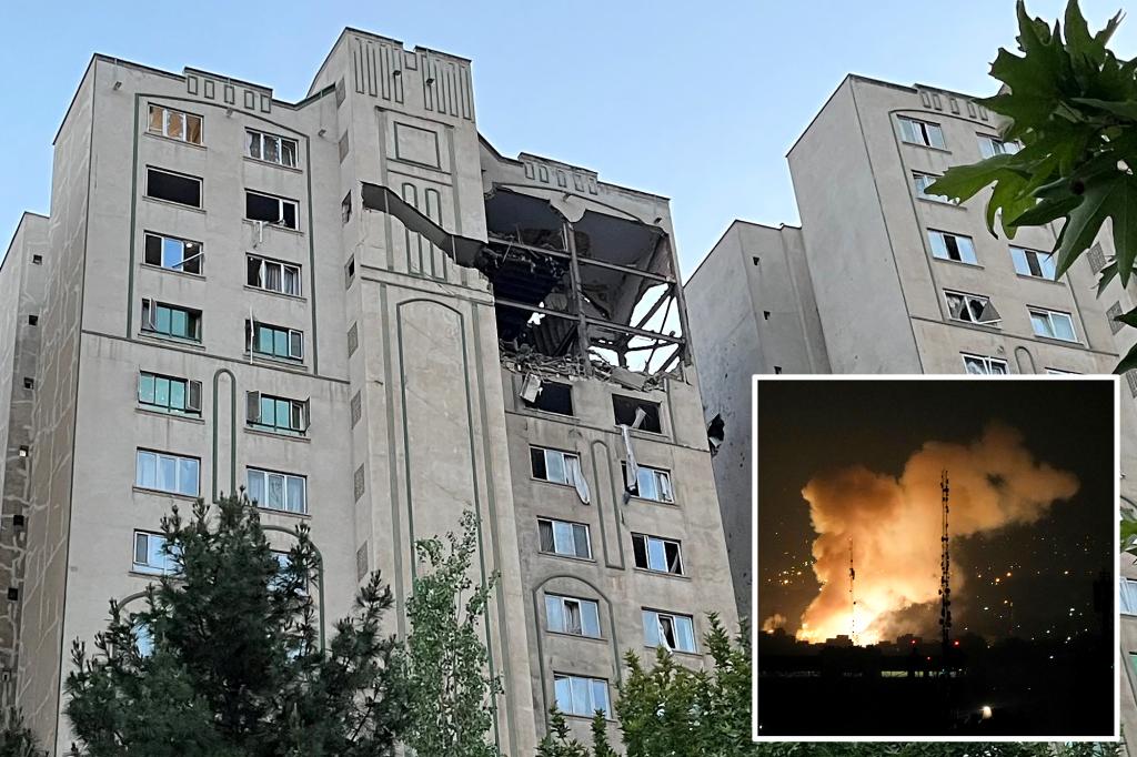 Israel targeted high-rise with incredible precision to take out top nuclear scientists in Tehran, photos show
