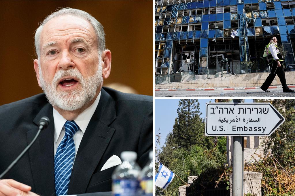 US Embassy in Israel sends urgent notice to Americans stuck as Iran rains down missiles