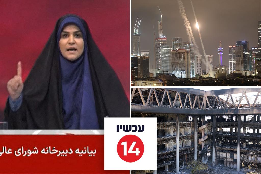 Iran plans retaliatory strikes on Israeli news channels, posts evacuation warnings