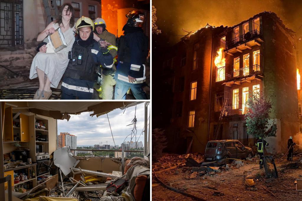 Russian continues blasting Ukraine as plans for peace talks loom