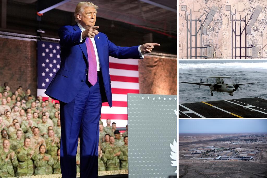 Here are some of the US bases and assets Iran could target