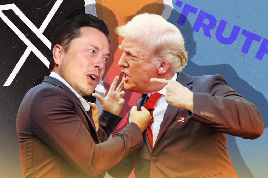 Musk-Trump war of words likely puts kibosh on rumored Truth Social buyout. Or will it?