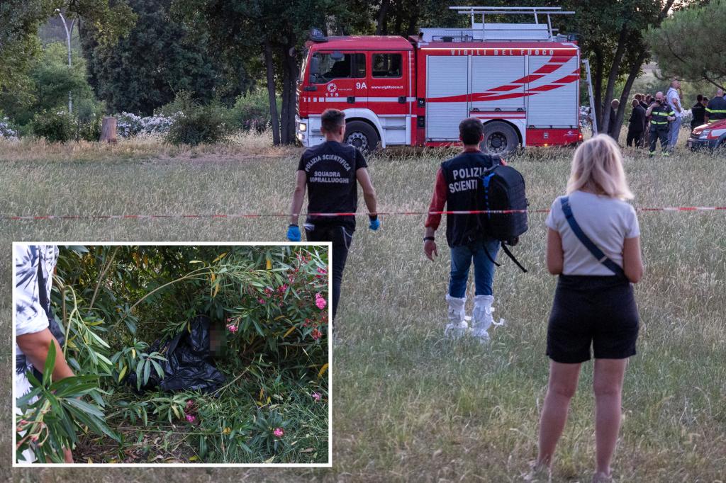 American man detained in Greece over suspected double killing of infant and woman in Rome