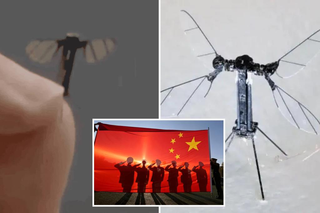 China unveils mosquito-sized drone designed for stealth military operations