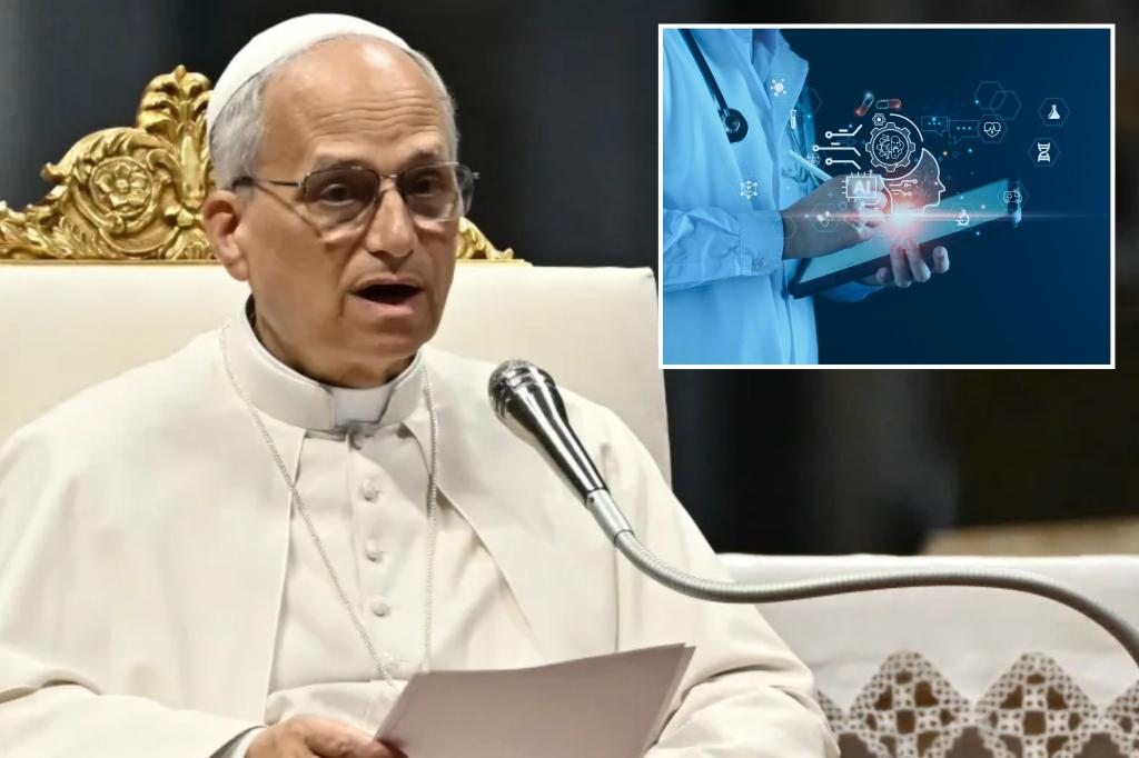 Pope Leo says AI threatens humanity, ‘poses challenges to human dignity’