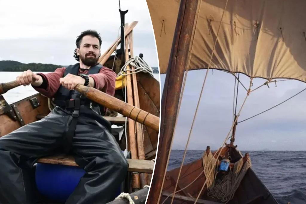 Archaeologist discovers Viking secrets during journey at sea