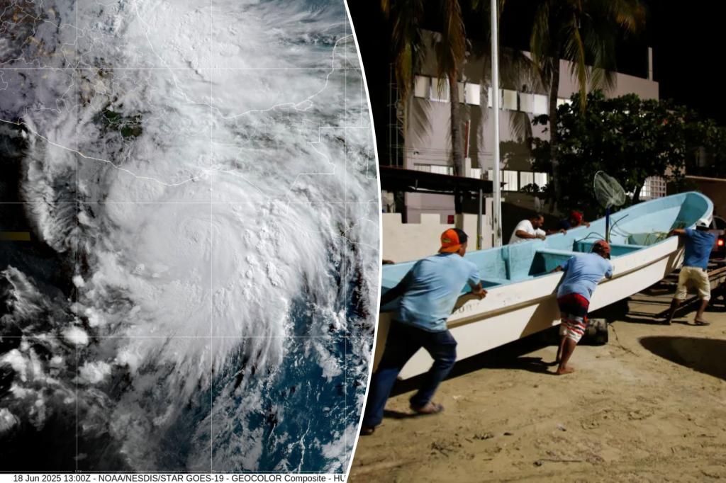 Hurricane Erick expected to bring flash flooding to Mexico